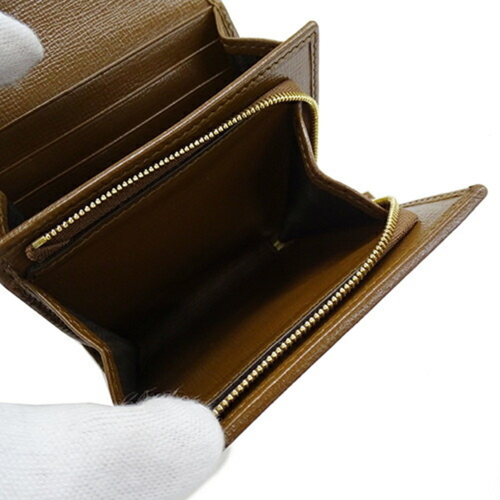 GUCCI Wallet Horsebit GG Supreme Canvas Brown 621891 - Picture 7 of 12